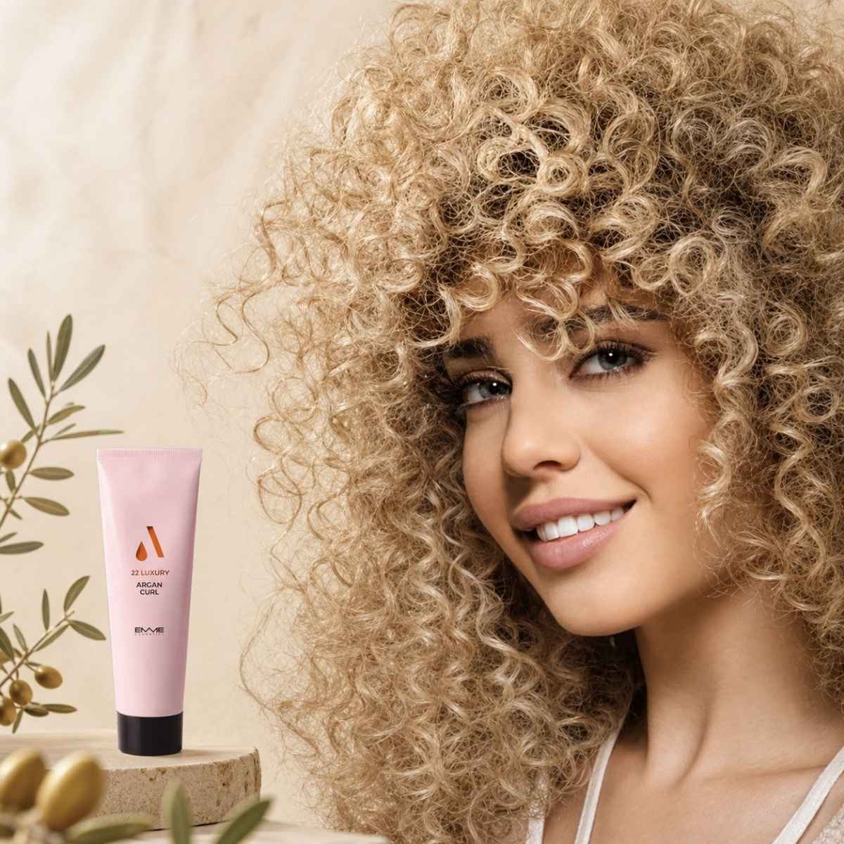 crème cheveux bouclés